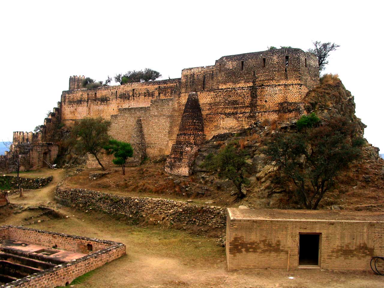 Courtyard of Ramkot Fort