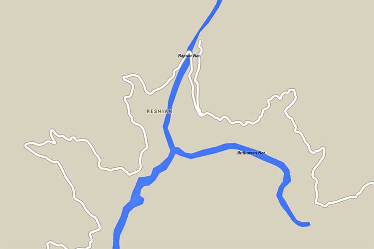 Map of Leepa Valley