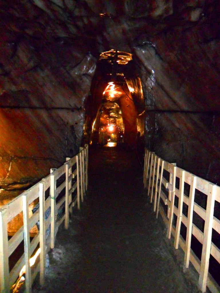 Saltstone Bridge in Khewra Salt Mine