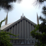A view of Faisal Mosque