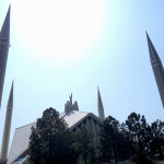 Faisal Mosque from Front Yard